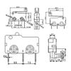 10Pcs KW12-3 Micro Roller Lever Arm Normally Open Close Limit Switch Microswitch