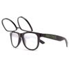 GloFX Matrix Flip Up Diffraction Glasses - Black Grating Ultimate Prism Double Effect Rave EDM