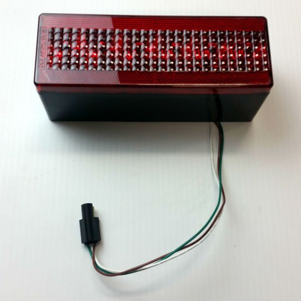 Shorelander 5110569 Submersible LED Right Side Tail Light for Boat Trailers