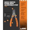 A & E HAND TOOLS - Small Quick Switch Pliers W/Adj Stop & Tip Kit (1421)