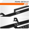 For 07-19 Silverado/Sierra Crew Cab Side Nerf Bar Running Board w/5" Cleat Step