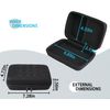 inDomit Hard Protective Travel Case Replacement Compatible with 8BitDo Retro 18 Mechanical Numpad