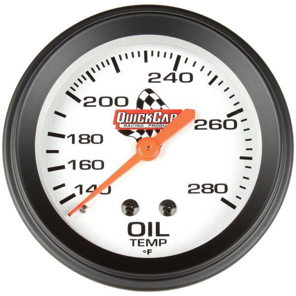 QuickCar Racing Products 611-6009 2-5/8" Diameter Oil Temperature Gauge