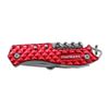 munkees, Taschenmesser mit 14 Funktionen, Rot, 2580