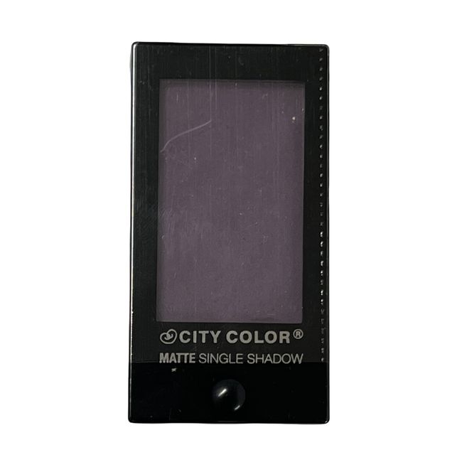 City Color Matte Single Eyeshadow (Aubergine)