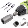 Compatible with Power Tools, Hex Shank, Socket Bit Set, Hex Shank, Socket Adapter, Electric Drill (Set B)