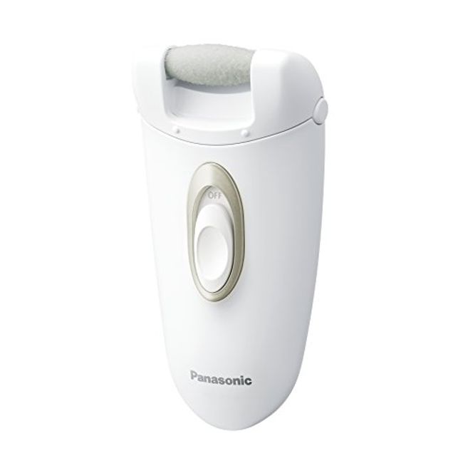 Panasonic ES-WE22-N Electric Exfoliating Remover, Clear Exfoliating Exfoliation, For Heels and Soles, Gold Tone