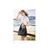 Queenoris Woven Bag for Women, Black