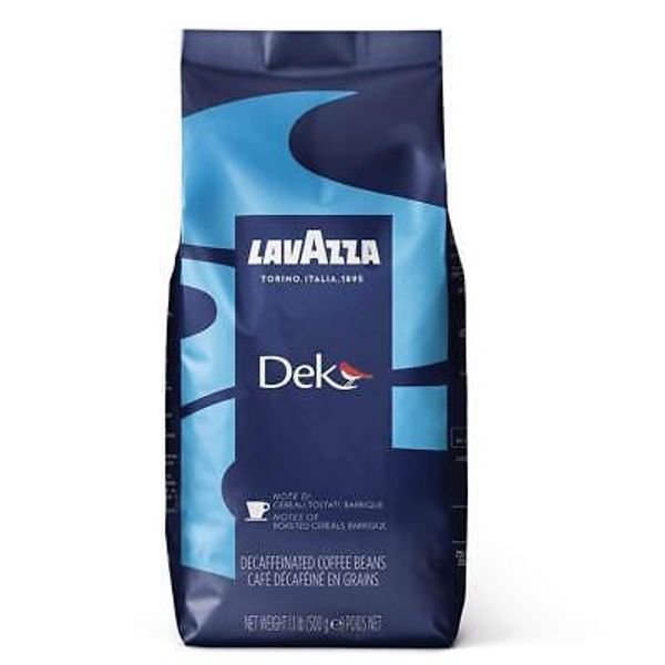 Lavazza Decaf Dark Espresso Roast Whole Bean Coffee 1.1-lb Bag - Authentic It...