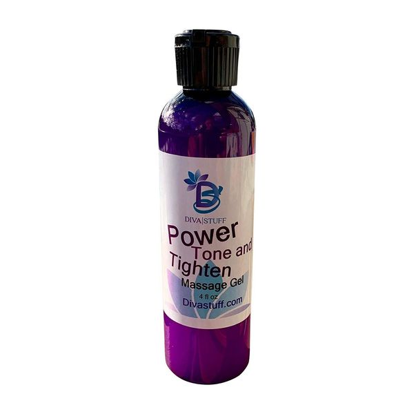 Power Tone & Tighten Massage Gel, Promotes Muslce Definition and a Toner Silhout