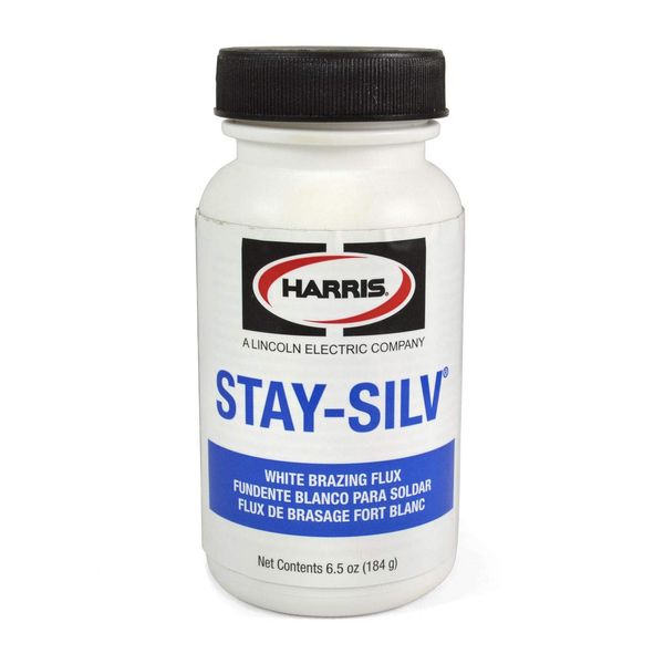 GSParts Harris Stay-Silv Silver White Brazing Flux Paste for Hi Temperature, SSWF7