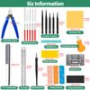 Yauhar 28Pcs Hobby Building Tools Kit, Modeler Basic Tools Craft Set for Gundam Model Building Assembling Repairing