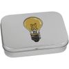 Azeeda 110mm 'Lightbulb' Metal Hinged Tin/Storage Box (TT00224692)