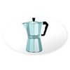 CafePress COFFEE MAKER Sticker Sticker (Oval 50 pk)