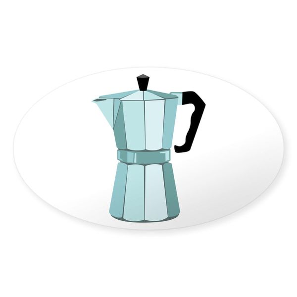 CafePress COFFEE MAKER Sticker Sticker (Oval 50 pk)