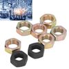 Axle Spindle Rethreading Axle Spindle Threading Set Thread Chaser Set Tool Set Multiple Specification Thread Repairing Cleaning Tools