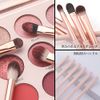 EVRCHGIEA Eyeshadow Brush,Eyeshadow Brush Set,Eye Makeup Brush,Eyebrow Brush,Concealer Brush,Eyeliner Brush,Super Soft Makeup Brush Luxury Makeup Tool (6 Pcs Fiber Wool Set)