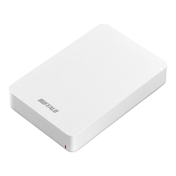 BUFFALO USB 3.1 (Gen.1) Shockproof Portable Hard Drive 5TB White HD-PGF5.0U3-GWHA