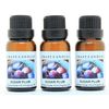 Crazy Candles Sugar Plum 3 Bottles 1/2 FL Oz Each (15ml) Premium Grade Scented Fragrance Oil
