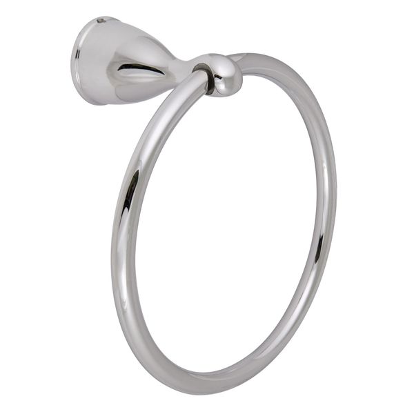 Design House 558593 Ames Ring, Polished Chrome, Towel Bars 18"
