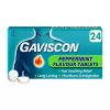Gaviscon Heartburn & Indigestion Relief Tablets Peppermint Flavour Tablets x24