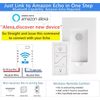 Smart Wireless Dimmer  Switch and Receiver Kit, NO Wiring, Work with Alexa Only