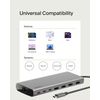 Belkin - Connect Universal USB-C 8-in-1 Dual Display Core Hub Compatible with...