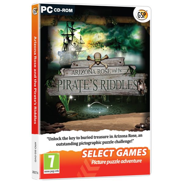 Select Games: Arizona Rose and the Pirate's Riddles (PC DVD)