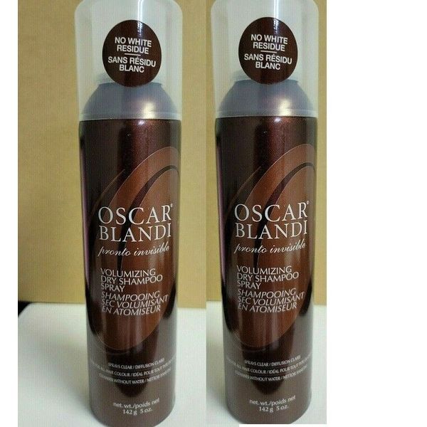 2-PACK Oscar Blandi VOLUMIZING DRY SHAMPOO SPRAY 5 oz