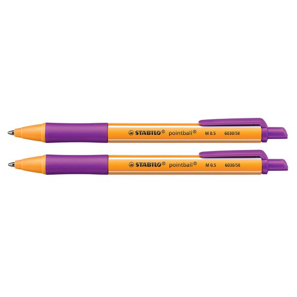 Pointball Ballpoint Pen Purple
