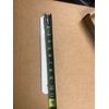 ALUMINUM STRAP AROUND GUTTER DOWNSPOUT STRAPS 2x3 WHITE