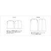 Sun Planning Pattern Pattern Tuck Sleeve T Blouse M203