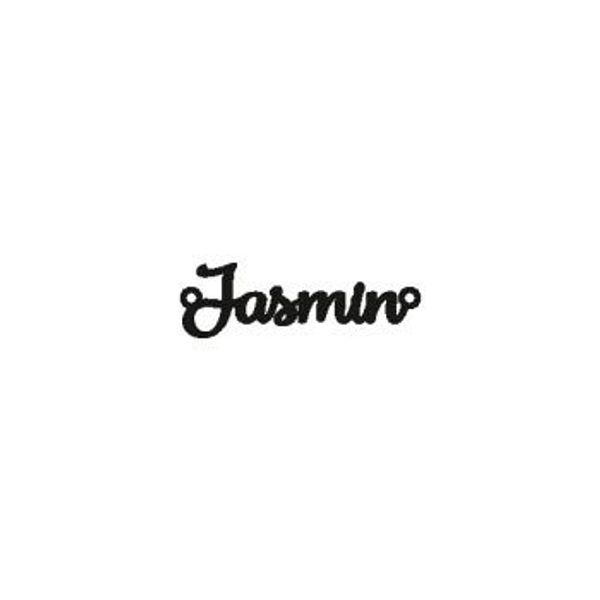 Children's Bracelet – Silver-Plated Bracelet with Name Jasmine