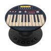 Synthesizer Analog Modular Synth Symbol PopSockets Swappable PopGrip