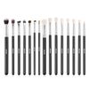 VEVOR 15PCS Makeup Brush Set for Foundation Blending Eyeshadow with Soft Bristle