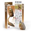 EUGY Eco-Friendly 3D Paper Puzzle (Owl)