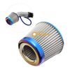 Skyplanet 76mm 3" Universal Intake Air Filter High Mesh Cone(Silver)