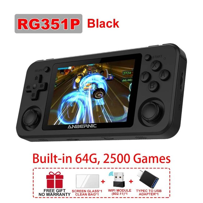 Rg351v Handheld Game Console, Retro Game Console Rg 351