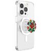 Mexican Red Flower PopSockets PopGrip for MagSafe