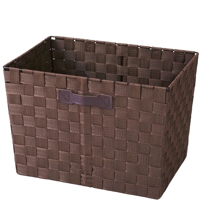 Pearl Metal Storage Basket Case Box Multi Deep Brown PP Multi Basket 3 N-7981