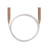 Seeknit Circular Knitting Needles, Bamboo, Beige, 50 cm x 10 mm