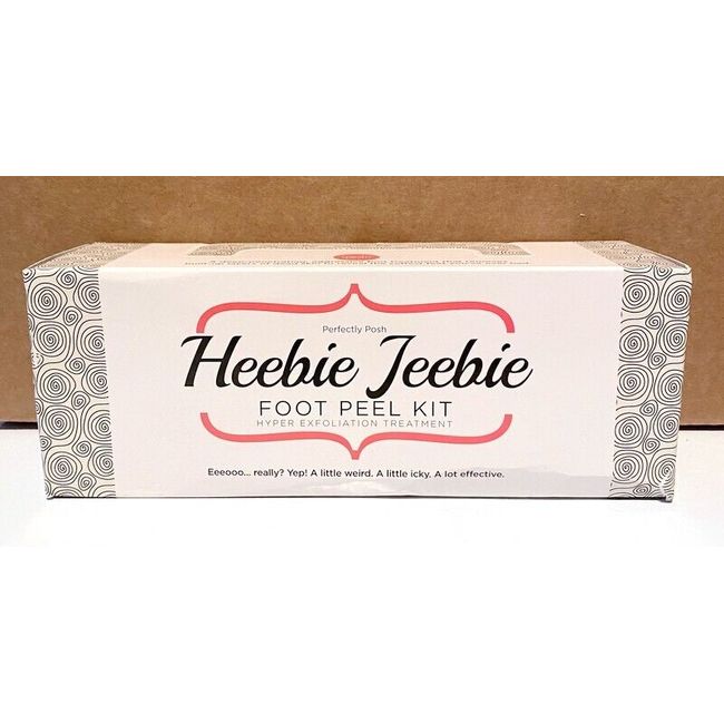 Perfectly Posh Foot Peel Heebie Jeebie Hyper Exfoliation Kit