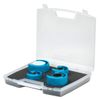 OX Pro PolyZip 4 Piece Cutter Set (15, 22, 35, 42mm), Blue