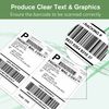 220 Shipping Labels Half Sheet 8.5 x 5.5 Blank Self Adhesive 2 Labels Per Sheet