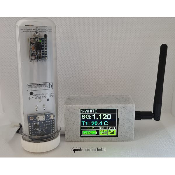 Homebrew iSpindel iRelay - WiFi Relay, Hydrometer and Thermometer Brew Beer, Wine Making, Spirits