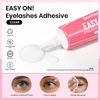 Lash Clusters Strip Eyelash Adhesive for Lashes with Brush, 0.25 oz, 1-Pack