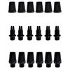 OTOTEC 20Pcs Pendant Strain Relief Plastic Cord Grip Cable Lock Home Accessory
