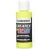 Darice CRE5405 Createx Airbrush Paint 2 oz, Fluorescent Yellow