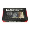 Gizeh Premium Rolling Kit with Rotating Pad, Active Tips, Papers, Tips and Grinder