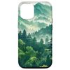 iPhone 12/12 Pro Green Mountain Pop Mount Socket Art Work Tree Woods Case